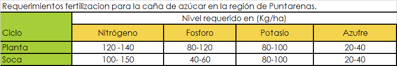 Fertilización básica